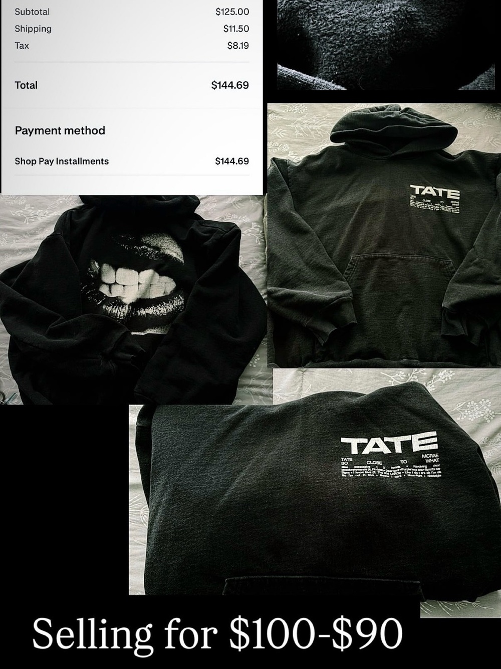 Tate McRae hoodie